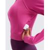 imageCRZ YOGA Womens Fleece Zip Up Cropped Hoodie Workout Jacket Athletic Casual Long Sleeve Sweatshirts with Thumb HolesHibiscus Purple