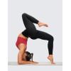 imageCRZ YOGA Womens Naked Feeling Workout 78 Yoga Leggings  25 Inches High Waist Tight PantsBlack