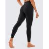 imageCRZ YOGA Womens Naked Feeling Workout 78 Yoga Leggings  25 Inches High Waist Tight PantsBlack