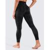 imageCRZ YOGA Womens Naked Feeling Workout 78 Yoga Leggings  25 Inches High Waist Tight PantsBlack Tie Dye Flowers