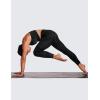 imageCRZ YOGA Womens Naked Feeling Workout 78 Yoga Leggings  25 Inches High Waist Tight PantsBlack Tie Dye Flowers