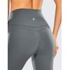 imageCRZ YOGA Womens Naked Feeling Workout 78 Yoga Leggings  25 Inches High Waist Tight PantsDark Carbon Gray