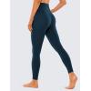 imageCRZ YOGA Womens Naked Feeling Workout 78 Yoga Leggings  25 Inches High Waist Tight PantsFrench Navy