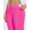 imageCRZ YOGA Womens Naked Feeling Workout 78 Yoga Leggings  25 Inches High Waist Tight PantsHibiscus Purple