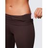 imageCRZ YOGA Womens Naked Feeling Workout 78 Yoga Leggings  25 Inches High Waist Tight PantsHot Fudge Brown
