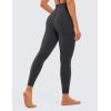 imageCRZ YOGA Womens Naked Feeling Workout 78 Yoga Leggings  25 Inches High Waist Tight PantsInk Gray