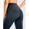 imageCRZ YOGA Womens Naked Feeling Workout 78 Yoga Leggings  25 Inches High Waist Tight PantsMelanite