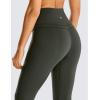 imageCRZ YOGA Womens Naked Feeling Workout 78 Yoga Leggings  25 Inches High Waist Tight PantsOlive