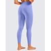 imageCRZ YOGA Womens Naked Feeling Workout 78 Yoga Leggings  25 Inches High Waist Tight PantsPeriwinkle Purple
