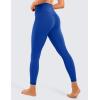 imageCRZ YOGA Womens Naked Feeling Workout 78 Yoga Leggings  25 Inches High Waist Tight PantsWaves Blue