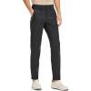imageCRZ YOGA Mens All Day Comfy Golf Pants  28quot30quot32quot34quot Quick Dry Lightweight Work Casual Trousers with PocketsInk Gray