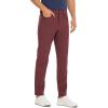 imageCRZ YOGA Mens All Day Comfy Golf Pants with 5Pocket 28quot30quot32quot34quot Quick Dry Lightweight Casual Work Stretch TrousersSaddle Brown