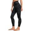 imageCRZ YOGA Super High Waisted Butterluxe Yoga Pants 25 Inches  Buttery Soft Workout Leggings for Women Over BellyBlack Tie Dye Flowers