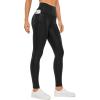 imageCRZ YOGA Womens Butterluxe Matte Faux Leather Leggings 28  High Waisted Pockets Buttery Soft LoungeBlack Classic