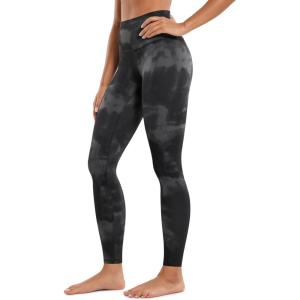 imageCRZ YOGA Butterluxe High Waisted Lounge Leggings 28  Workout Yoga Pants for Women Buttery SoftGrey Tie Dye Flowers