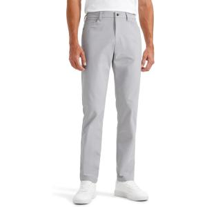 imageCRZ YOGA Mens All Day Comfy Golf Pants with 5Pocket 28quot30quot32quot34quot Quick Dry Lightweight Casual Work Stretch TrousersPlatinum Grey
