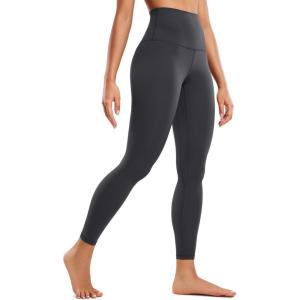 imageCRZ YOGA Super High Waisted Butterluxe Yoga Pants 25 Inches  Buttery Soft Workout Leggings for Women Over BellyMysterious Grey