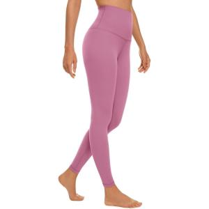 imageCRZ YOGA Super High Waisted Butterluxe Yoga Pants 25 Inches  Buttery Soft Workout Leggings for Women Over BellyVelvet Dust