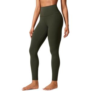 imageCRZ YOGA Womens Butterlift High Waisted Workout Leggings 28quot  Pilates Gym Athletic Yoga Pants Buttery SoftOlive Green