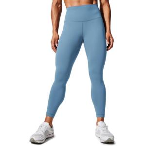 imageCRZ YOGA Womens Hugged Feeling Compression Leggings 25 Inches  Thick High Waisted Tummy Control Workout Pants TightsUniverse Blue
