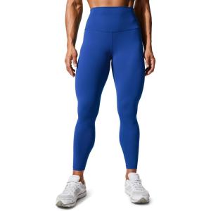 imageCRZ YOGA Womens Hugged Feeling Compression Leggings 25 Inches  Thick High Waisted Tummy Control Workout Pants TightsWaves Blue