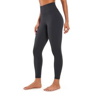 imageCRZ YOGA Womens Naked Feeling Workout 78 Yoga Leggings  25 Inches High Waist Tight PantsInk Gray