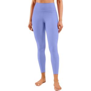 imageCRZ YOGA Womens Naked Feeling Workout 78 Yoga Leggings  25 Inches High Waist Tight PantsPeriwinkle Purple