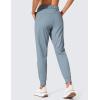 imageCRZ YOGA 4Way Stretch Joggers for Women 28quot Golf Casual Travel Workout Pants Lounge Athletic Sweatpants with PocketsBelgian Blue