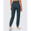 imageCRZ YOGA 4Way Stretch Joggers for Women 28quot Golf Casual Travel Workout Pants Lounge Athletic Sweatpants with PocketsForest Dark Green