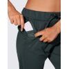 imageCRZ YOGA 4Way Stretch Joggers for Women 28quot Golf Casual Travel Workout Pants Lounge Athletic Sweatpants with PocketsMelanite