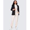 imageCRZ YOGA 4Way Stretch Joggers for Women 28quot Golf Casual Travel Workout Pants Lounge Athletic Sweatpants with PocketsMilky White Bone