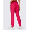 imageCRZ YOGA 4Way Stretch Joggers for Women 28quot Golf Casual Travel Workout Pants Lounge Athletic Sweatpants with PocketsViva Magenta