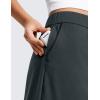 imageCRZ YOGA 4Way Stretch Skirts for Women High Waisted Work Casual Golf Tennis Skirt Skorts with 5 PocketsMelanite