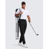 imageCRZ YOGA All Day Comfy Golf Pants for Men 31 Quick Dry Lightweight Work Casual Pants with PocketsBlack