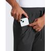 imageCRZ YOGA All Day Comfy Golf Pants for Men 31 Quick Dry Lightweight Work Casual Pants with PocketsInk Gray