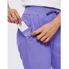 imageCRZ YOGA Athletic High Waisted Joggers for Women 275quot  Lightweight Workout Travel Casual Outdoor Hiking Pants with PocketsDark Lavender Purple
