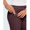 imageCRZ YOGA Athletic High Waisted Joggers for Women 275quot  Lightweight Workout Travel Casual Outdoor Hiking Pants with PocketsDark Russet