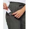 imageCRZ YOGA Athletic High Waisted Joggers for Women 275quot  Lightweight Workout Travel Casual Outdoor Hiking Pants with PocketsMountain Green