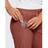 imageCRZ YOGA Athletic High Waisted Joggers for Women 275quot  Lightweight Workout Travel Casual Outdoor Hiking Pants with PocketsThe Cognac Brown