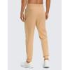 imageCRZ YOGA Athletic Joggers for Men Lightweight Water Resistant Outdoor Workout Pants with Zip PocketsGully