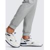 imageCRZ YOGA Athletic Joggers for Men Lightweight Water Resistant Outdoor Workout Pants with Zip PocketsRhino Grey