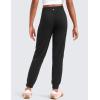 imageCRZ YOGA Butterlift Girls Joggers with Pockets  Athletic Active Casual Lounge Running Pants for Kids Teen SoftBlack