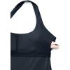 imageCRZ YOGA Butterluxe Halter Backless Athletic Rompers for Women Workout Bodycon One Piece Shorts Jumpsuit with PadsTrue Navy