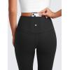 imageCRZ YOGA Butterluxe High Waist Mini Flared Leggings for Women 30quot315quot33  Bootcut Yoga Pants with Pocket Casual LoungeBlack