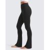 imageCRZ YOGA Butterluxe High Waist Mini Flared Leggings for Women 30quot315quot33  Bootcut Yoga Pants with Pocket Casual LoungeBlack
