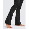 imageCRZ YOGA Butterluxe High Waist Mini Flared Leggings for Women 30quot315quot33  Bootcut Yoga Pants with Pocket Casual LoungeBlack