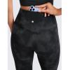 imageCRZ YOGA Butterluxe High Waist Mini Flared Leggings for Women 30quot315quot33  Bootcut Yoga Pants with Pocket Casual LoungeBlack Tie Dye Flowers