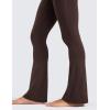 imageCRZ YOGA Butterluxe High Waist Mini Flared Leggings for Women 30quot315quot33  Bootcut Yoga Pants with Pocket Casual LoungeHot Fudge Brown