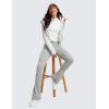 imageCRZ YOGA Butterluxe High Waist Mini Flared Leggings for Women 30quot315quot33  Bootcut Yoga Pants with Pocket Casual LoungeSterling