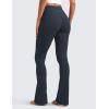 imageCRZ YOGA Butterluxe High Waist Mini Flared Leggings for Women 30quot315quot33  Bootcut Yoga Pants with Pocket Casual LoungeTrue Navy